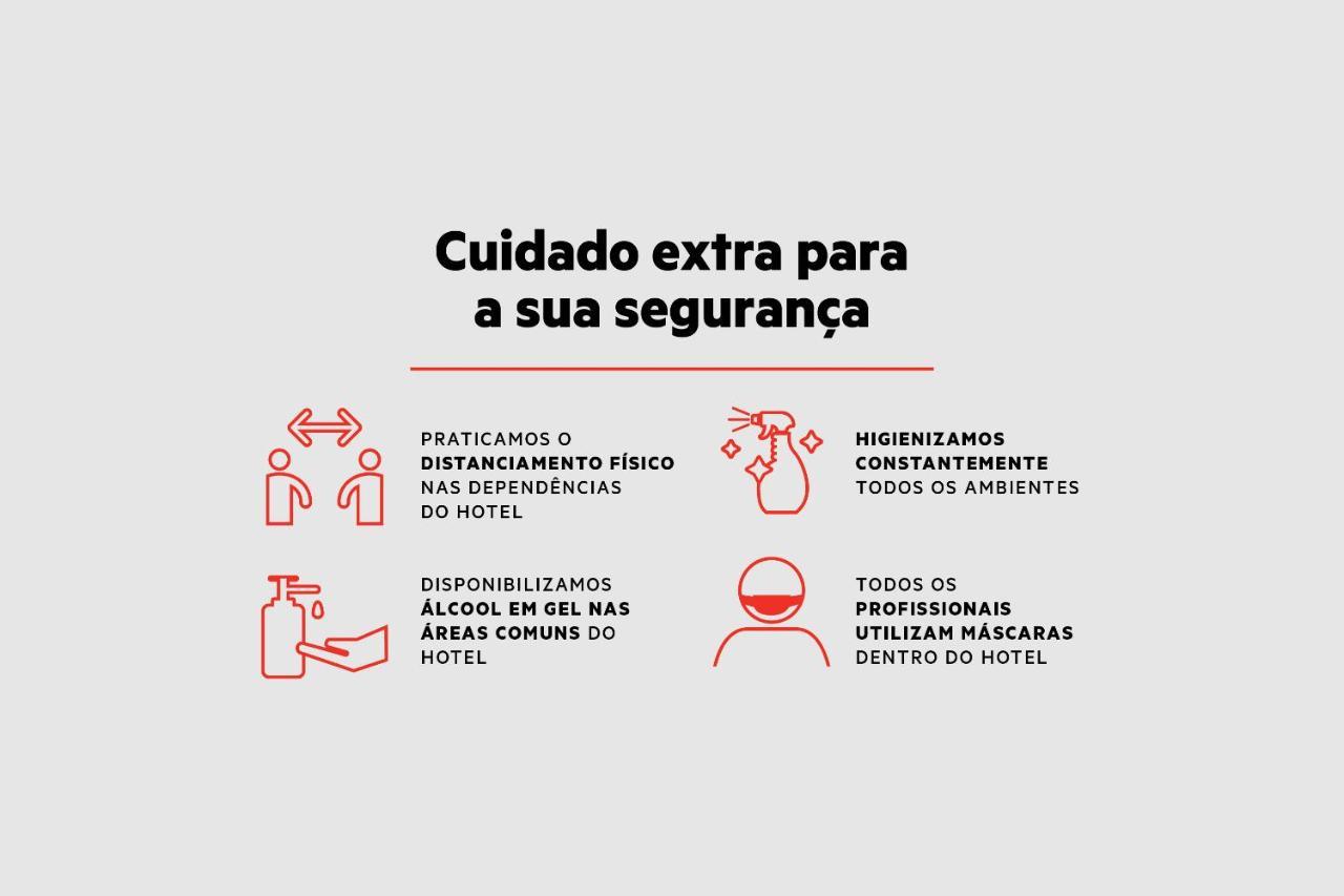 Oyo Cerrado Hotel, Campo Grande Campo Grande  Bagian luar foto Safety measures at hotels in Portugal