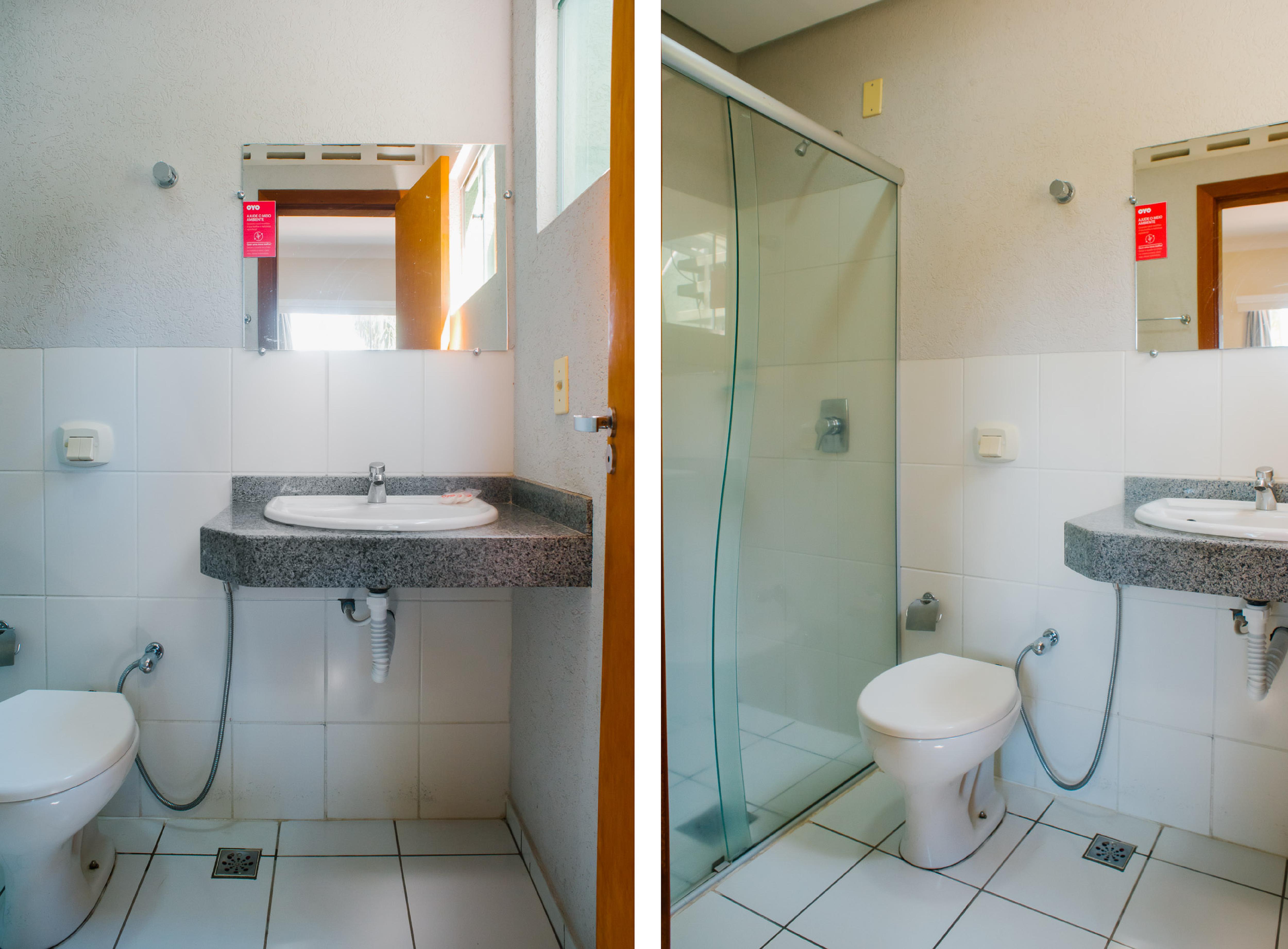 Oyo Cerrado Hotel, Campo Grande Campo Grande  Bagian luar foto Bathroom with shower and bidet