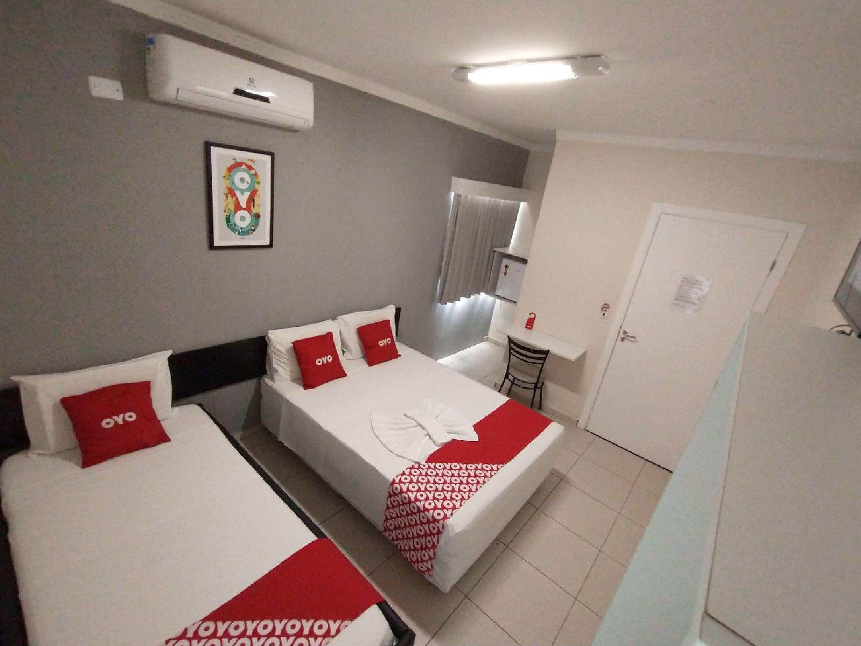 Oyo Cerrado Hotel, Campo Grande Campo Grande  Bagian luar foto A typical OYO hotel room in Mexico City